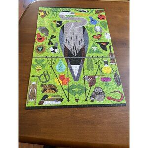 Charley Harper Secret Santuary Art 500 Pieces Jigsaw Puzzle By Pomegranate